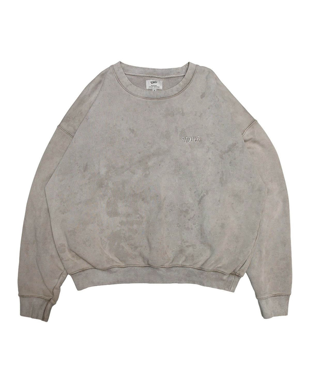 Natural Dyeing Crew Sweat "Doro"