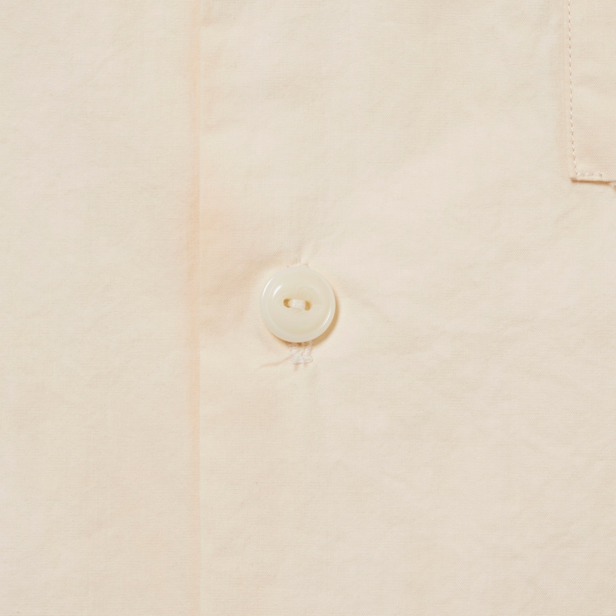 Open Collar Short Sleeve Shirt "Green Tea Dye"