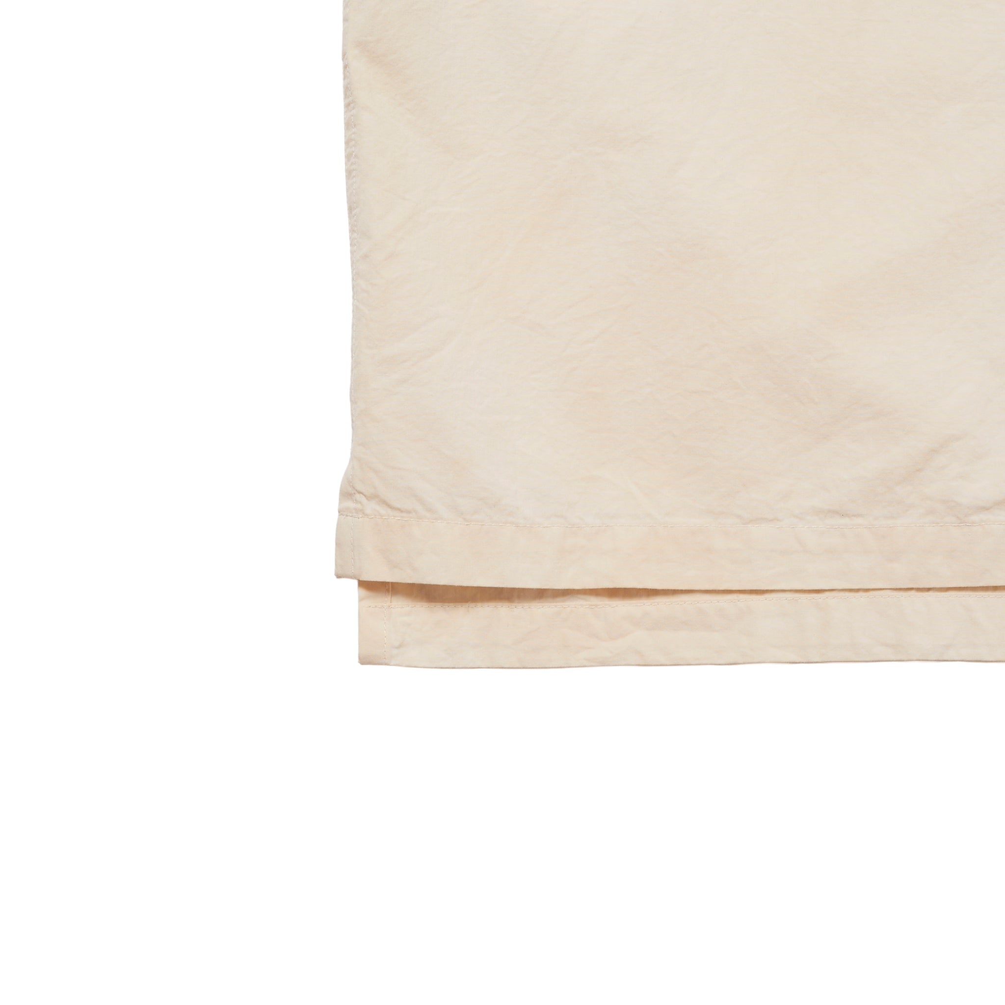 Open Collar Short Sleeve Shirt "Green Tea Dye"