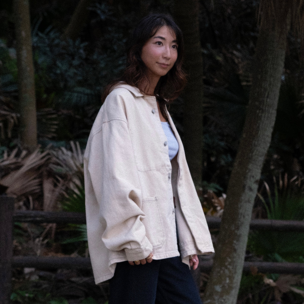 Locomotive Jacket "Green Tea Dye"