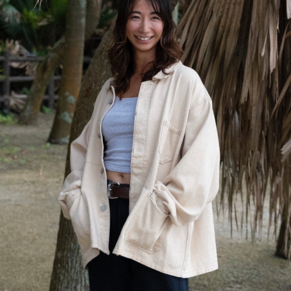Locomotive Jacket "Green Tea Dye"