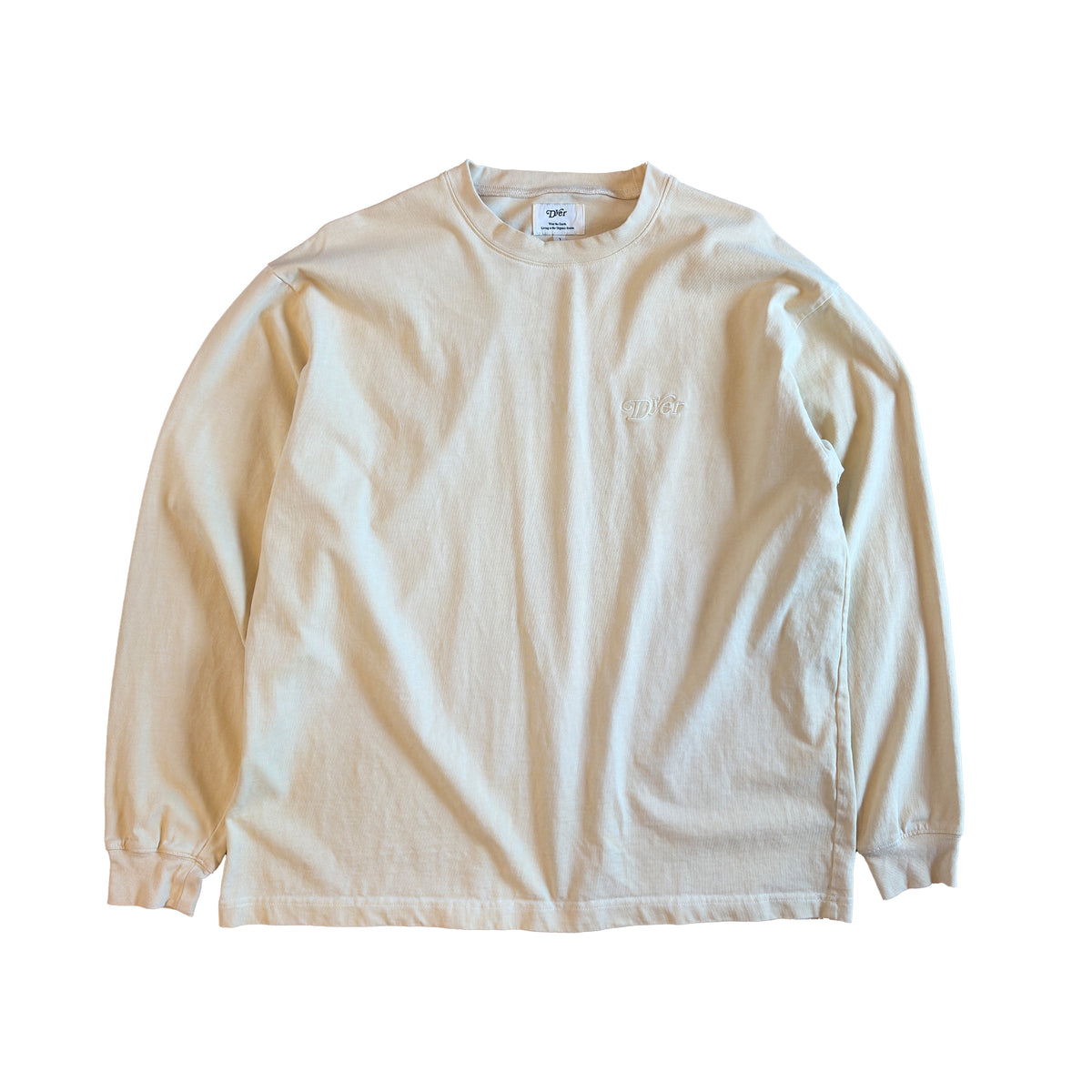 Natural dyeing Tee L/S "OCHA"