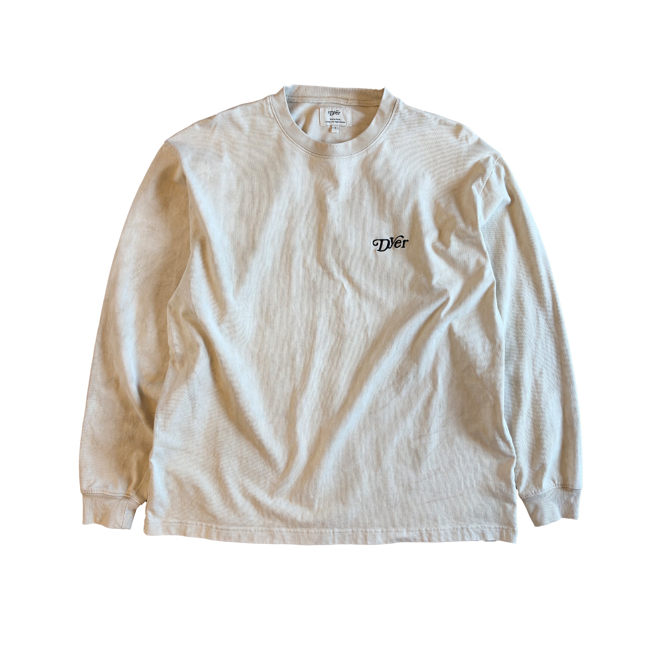 Natural dyeing Tee L/S "DORO"