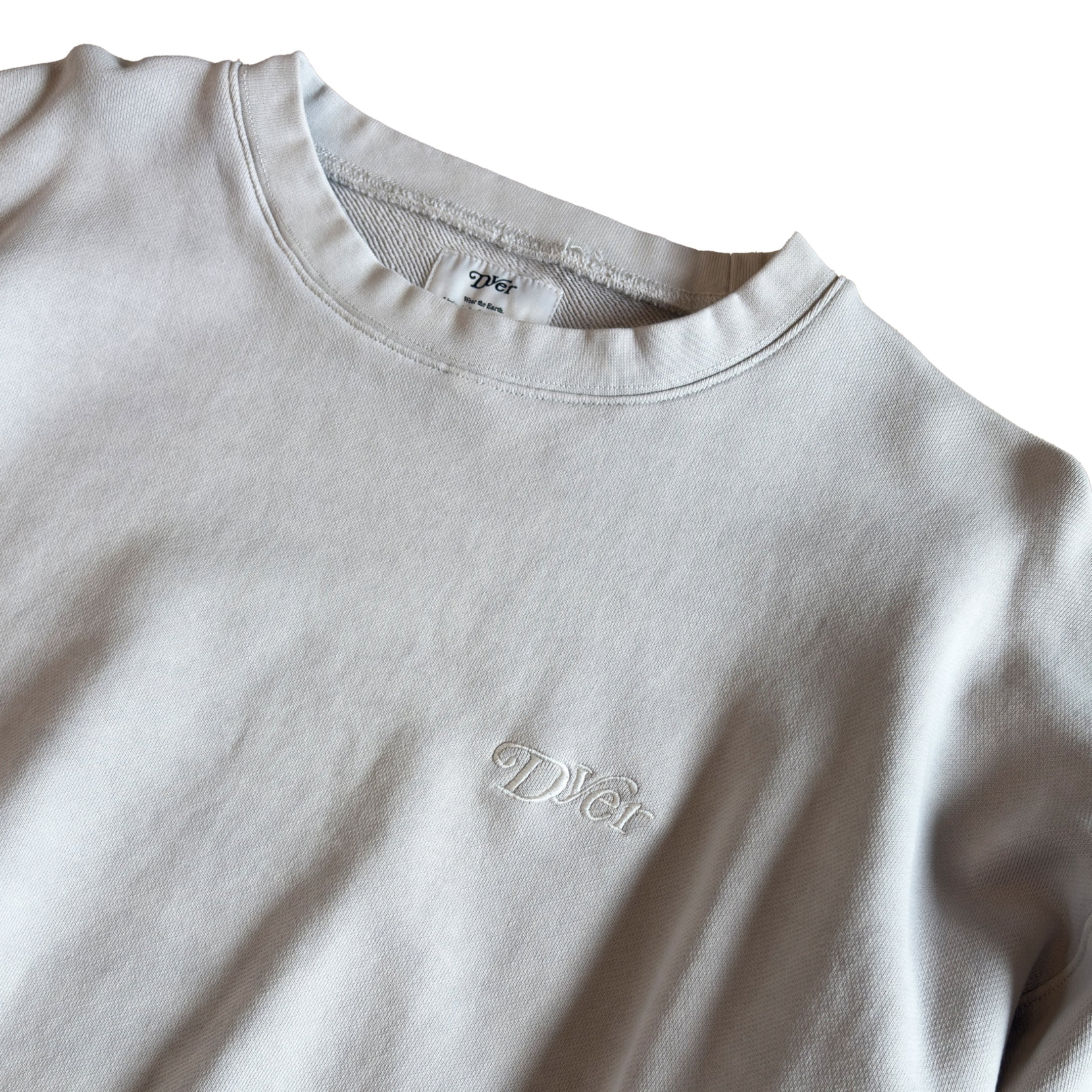 Natural dyeing Crew sweat "OCHA"