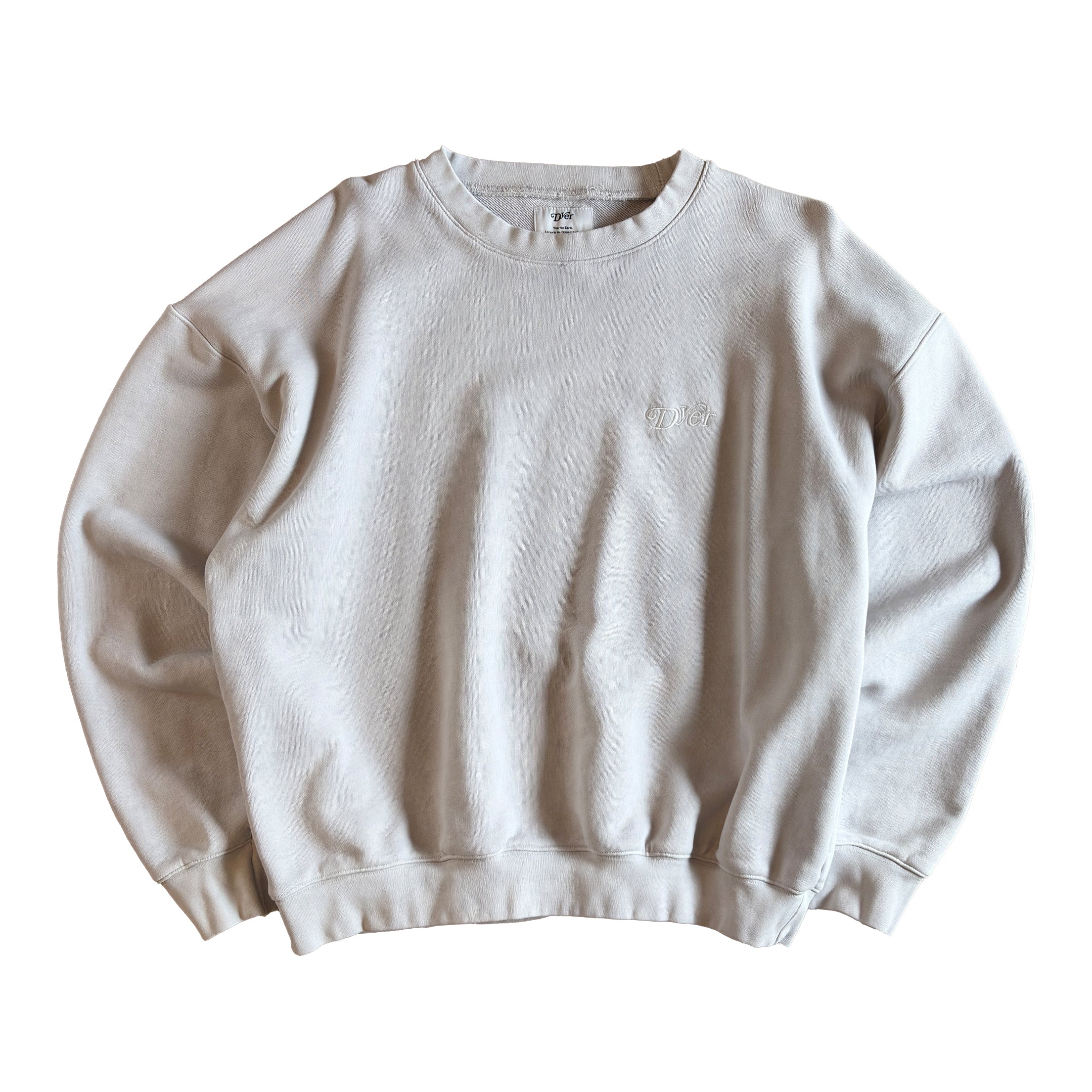 Natural dyeing Crew sweat "OCHA"