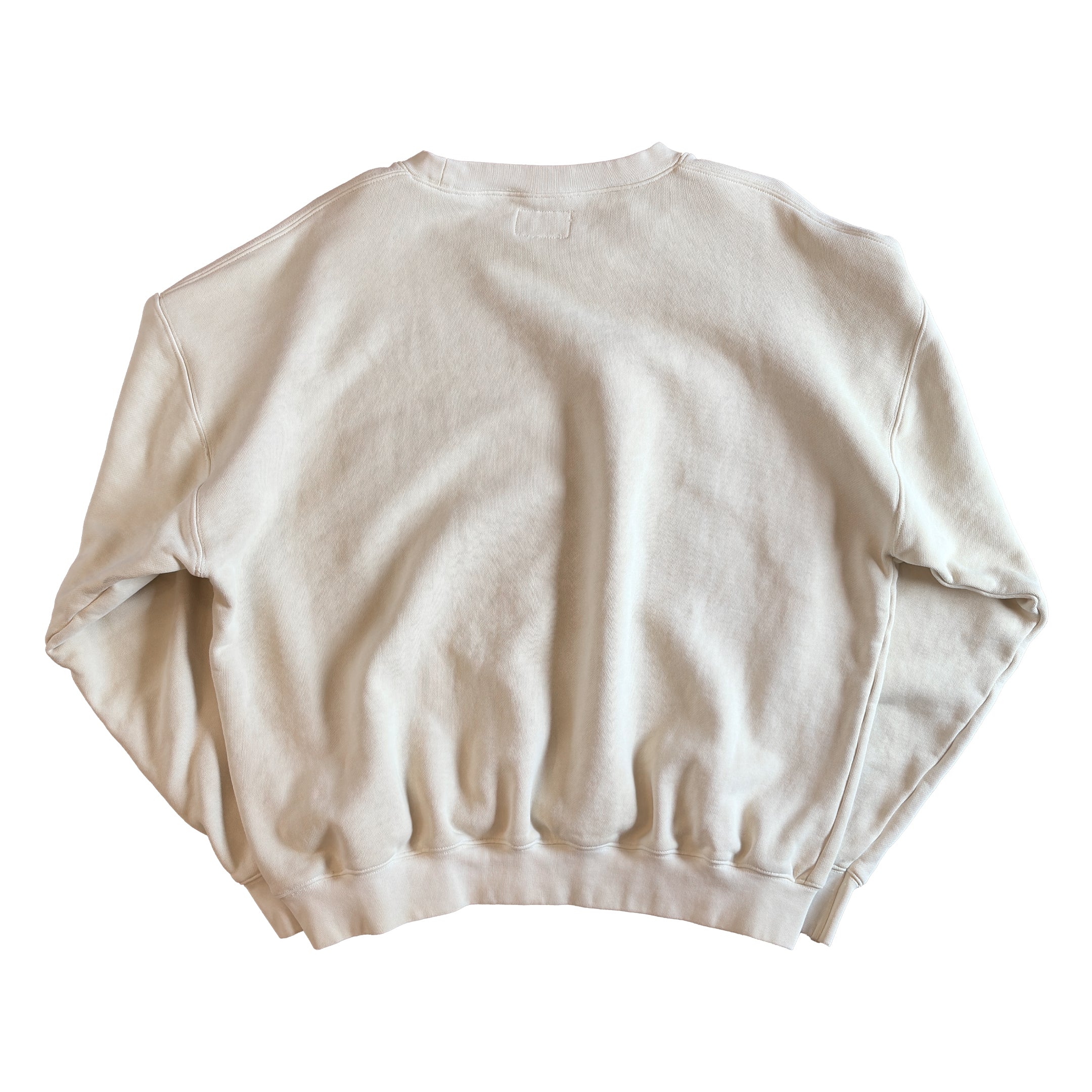 Natural dyeing Crew sweat "OCHA"