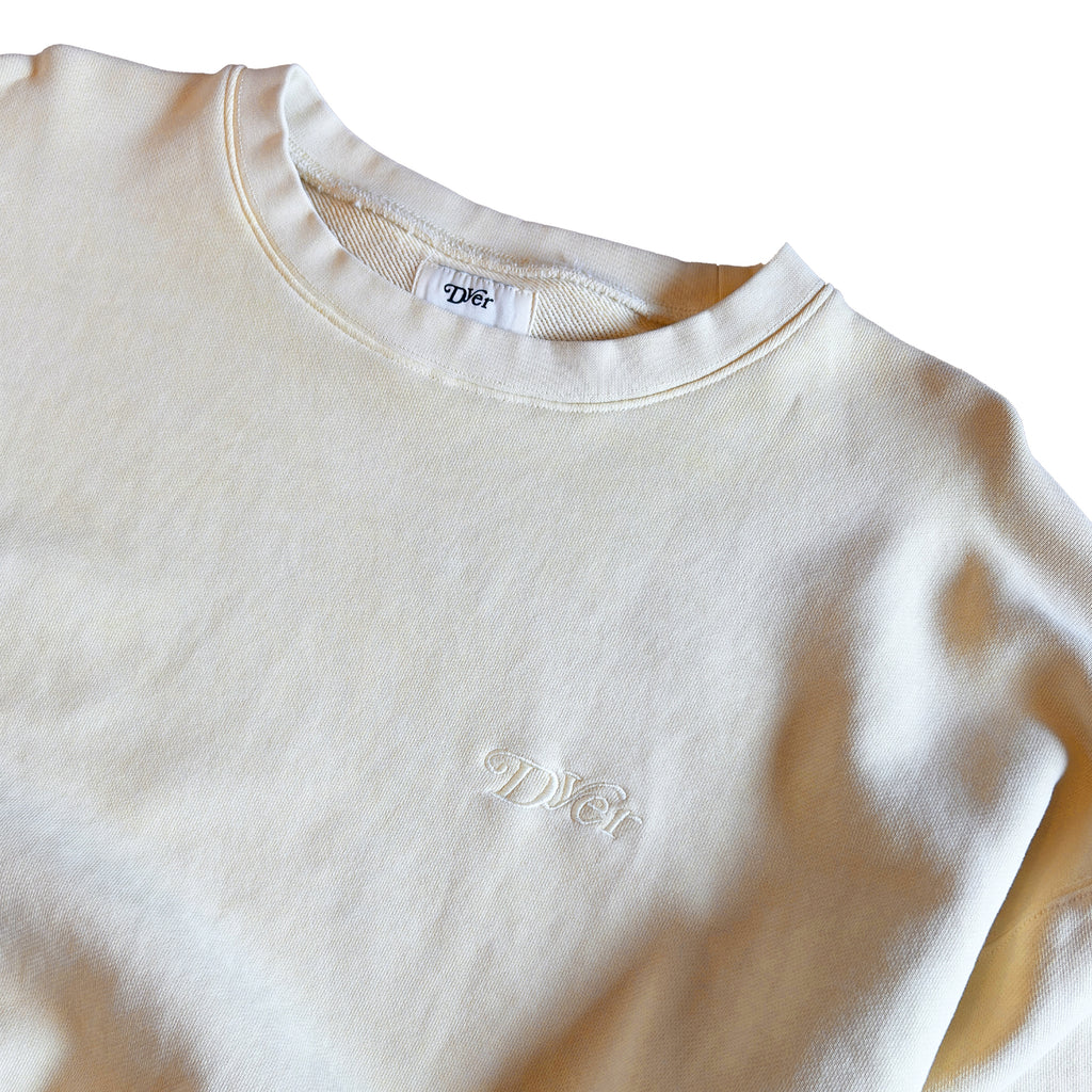 Natural dyeing Crew sweat "OCHA"