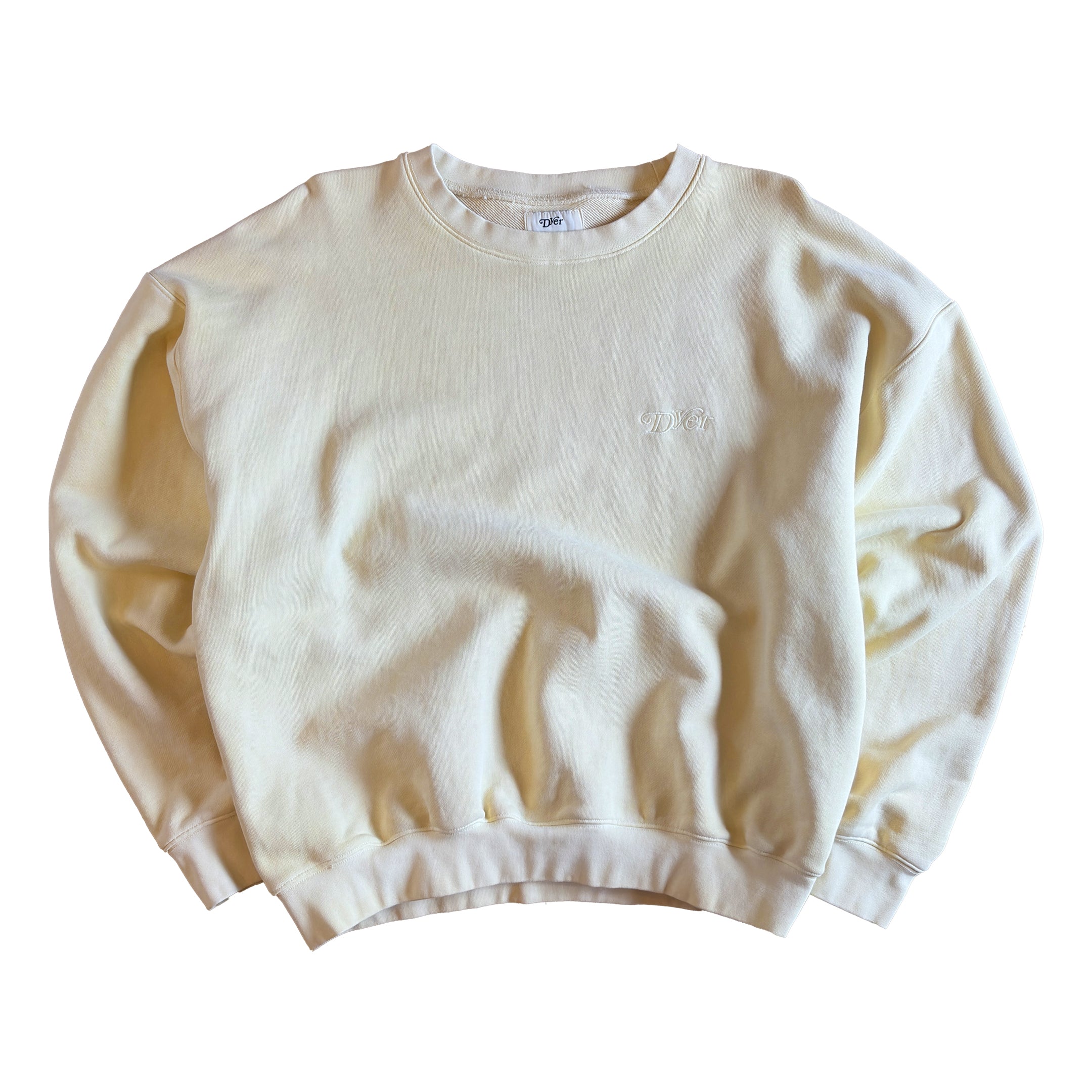 Natural dyeing Crew sweat "OCHA"