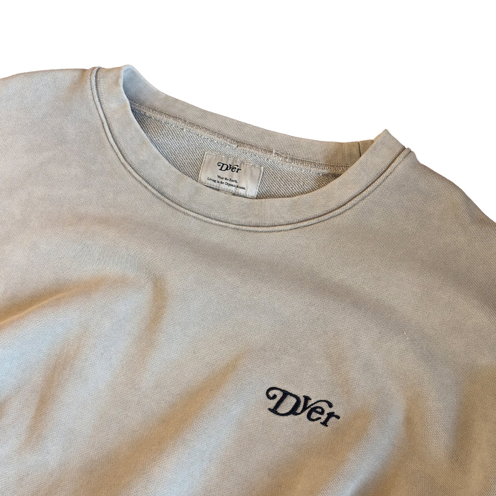 Natural dyeing Crew sweat "DORO"