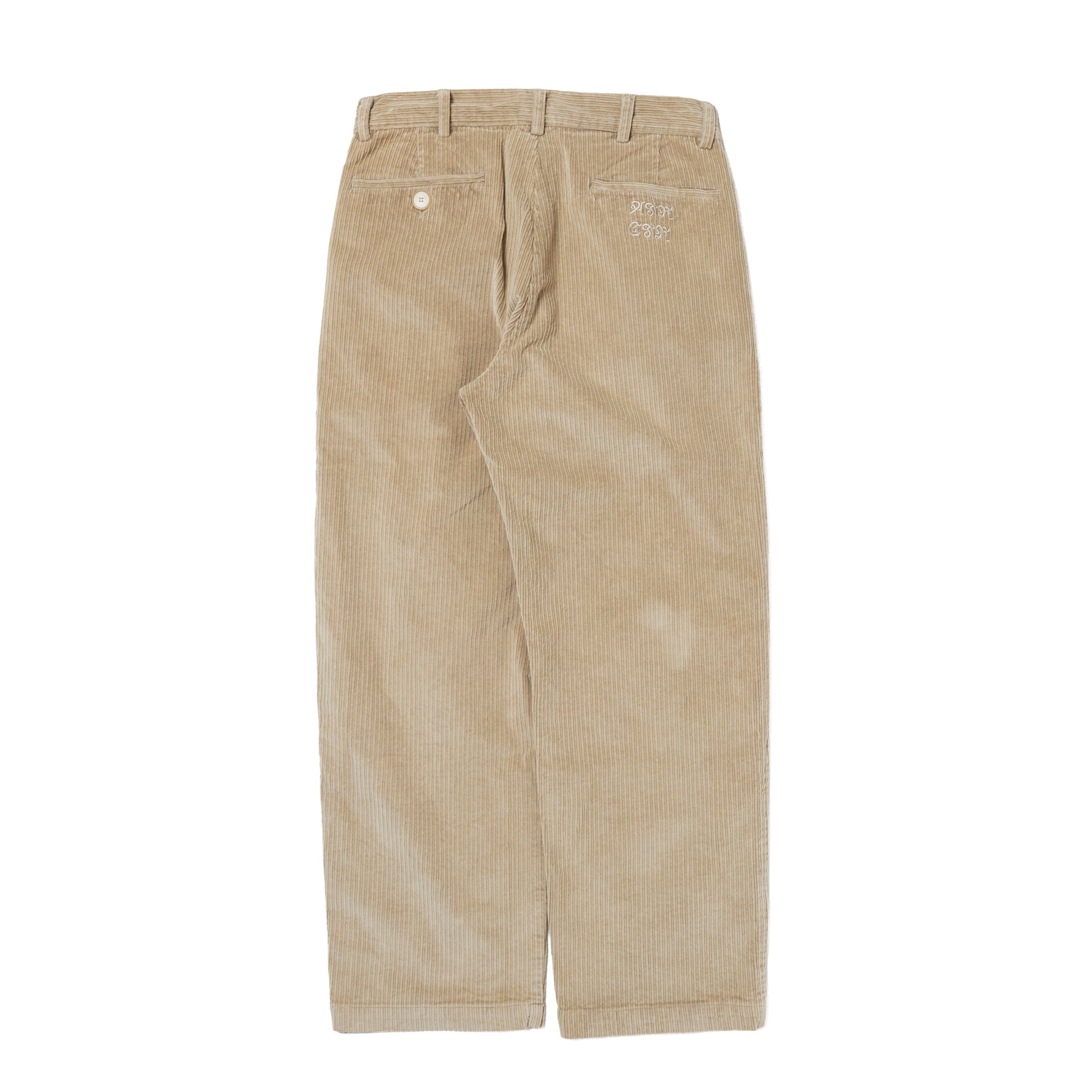 Double Tuck  Corduroy Trousers
 ”Dyer Limited”