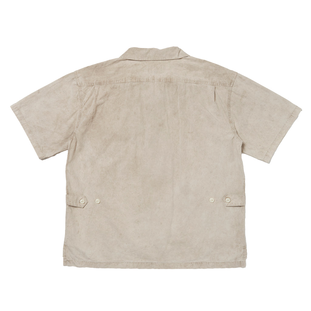 Open Collar Short Sleeve Shirt "Doro"