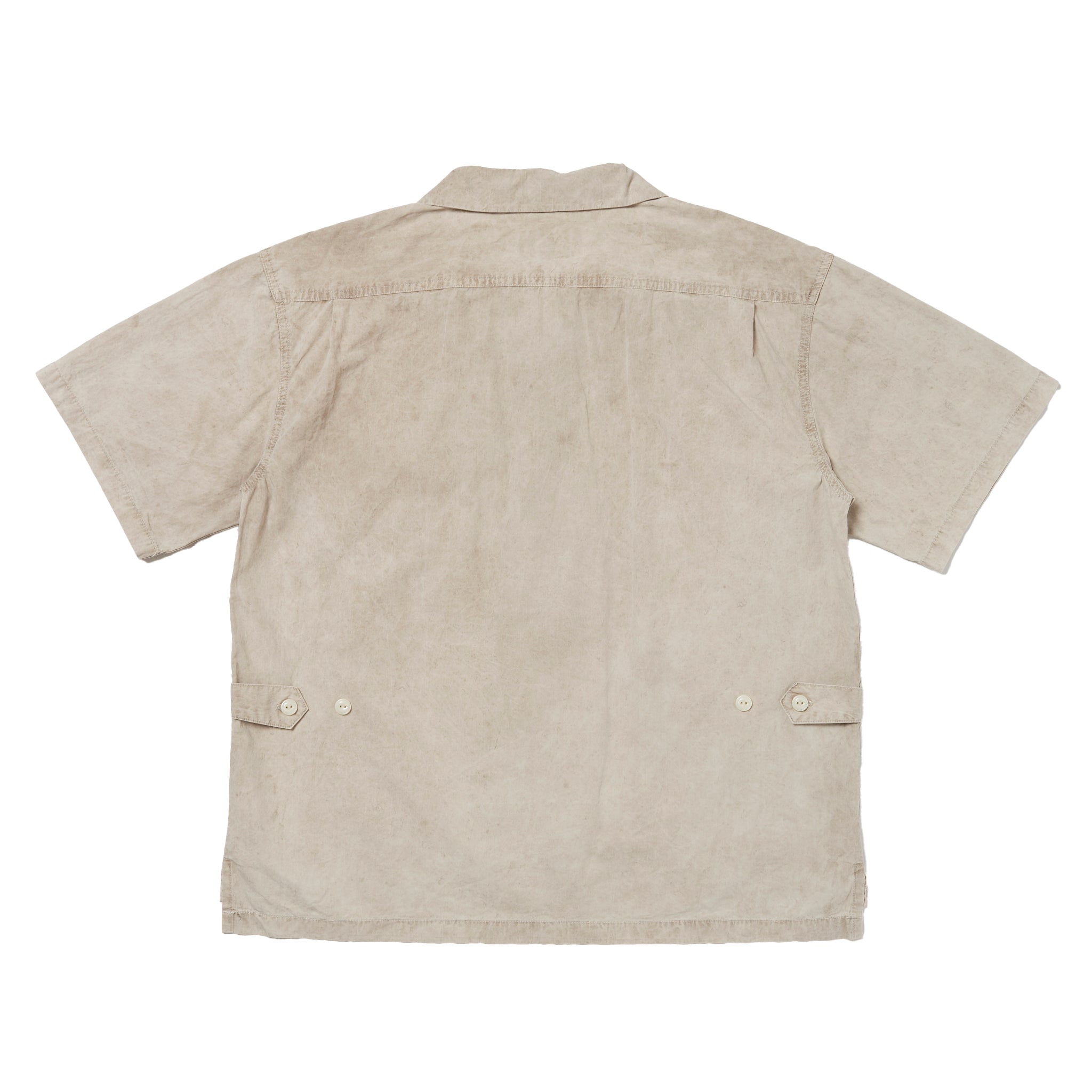 Open Collar Short Sleeve Shirt "Doro"