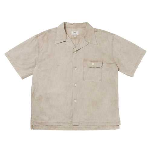 Open Collar Short Sleeve Shirt "Doro"