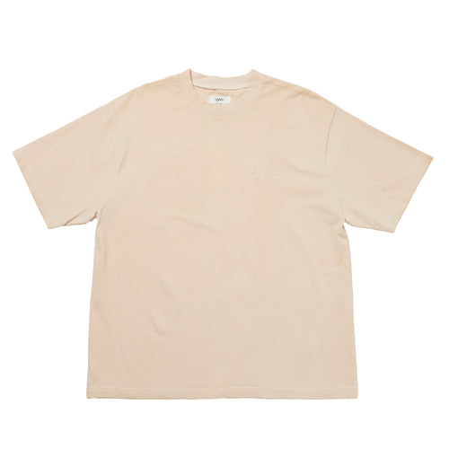 Natural Dyeing Short Sleeve Tee  "Green Tea Dye