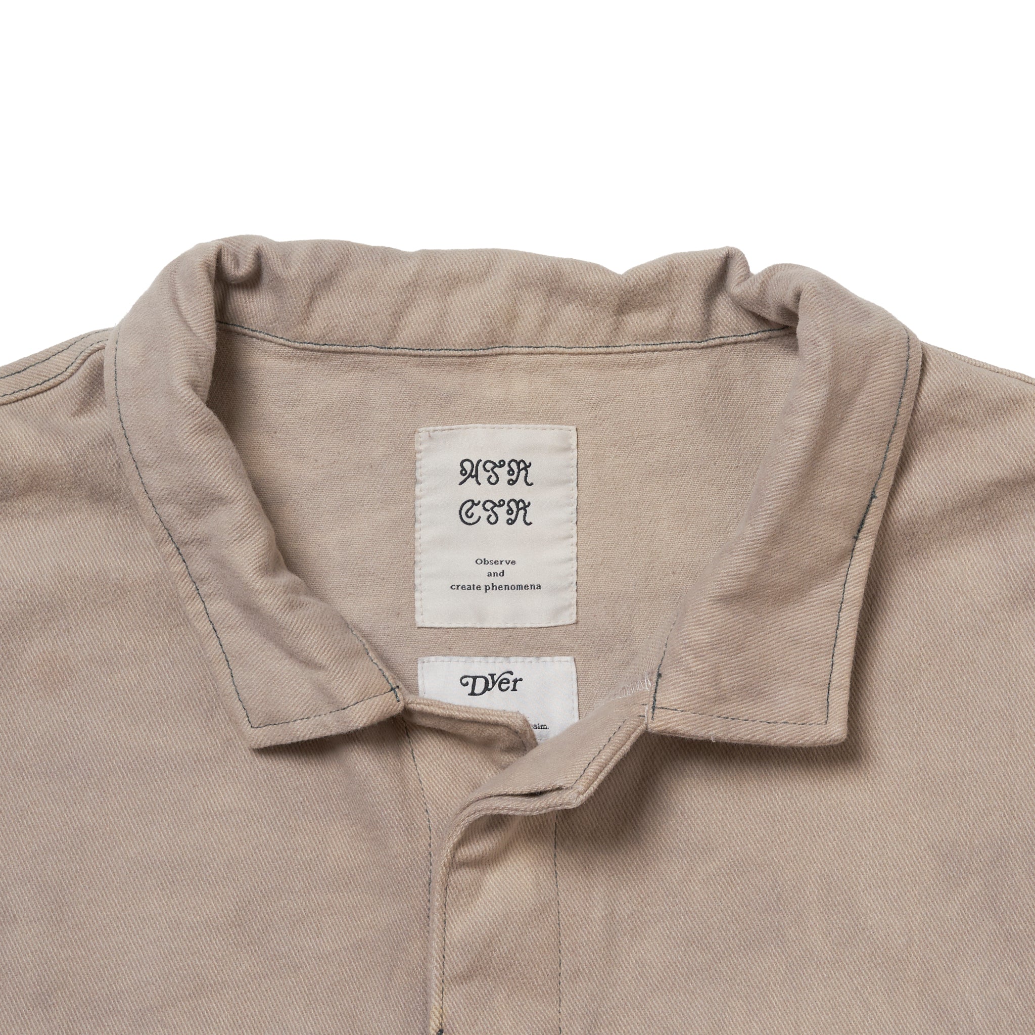 Locomotive Jacket "Green Tea Dye"