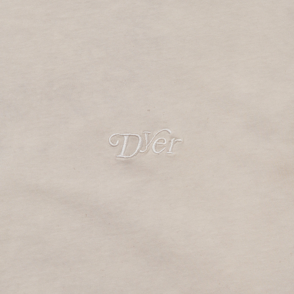 Natural Dyeing Long Sleeve Tee "Green Tea Dye"