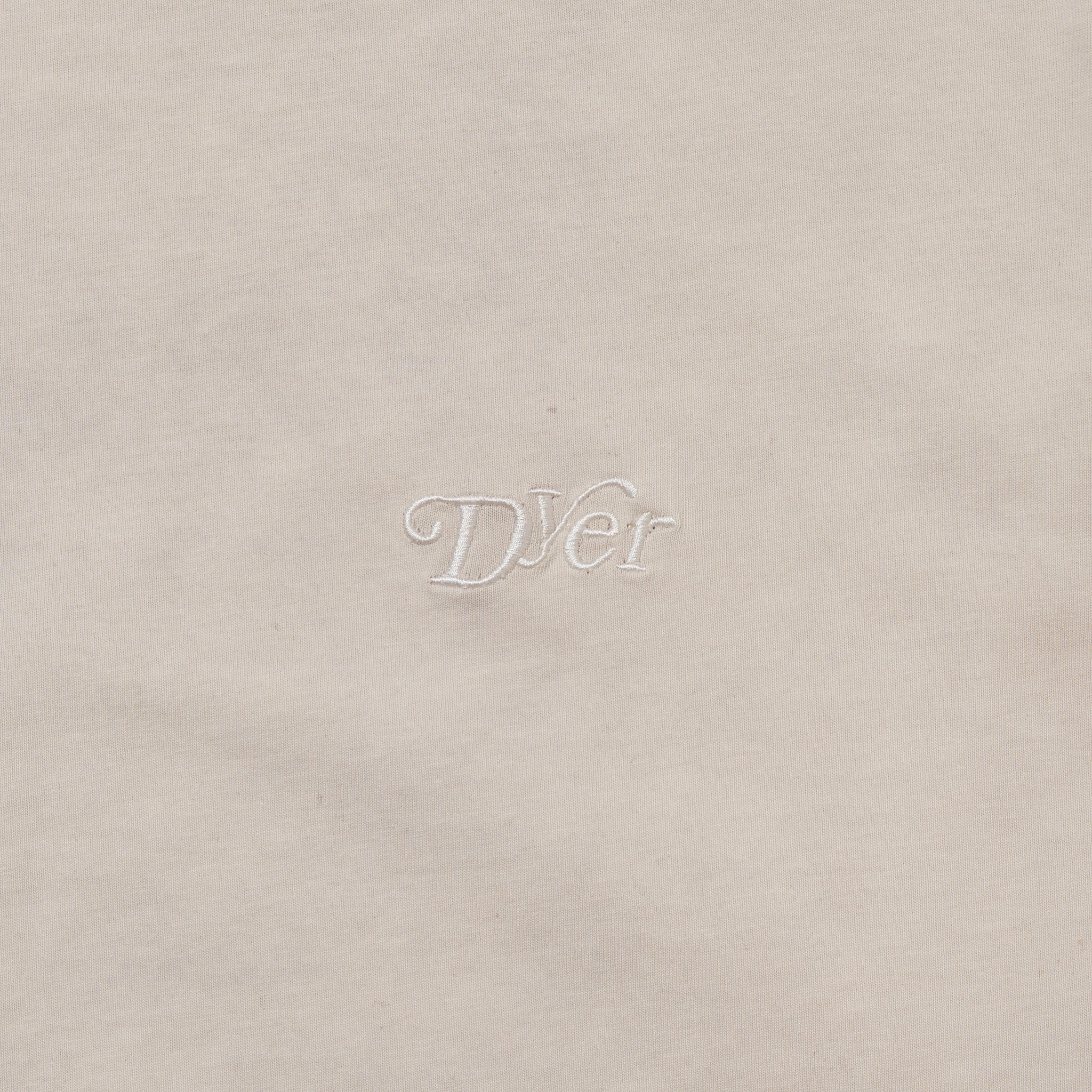 Natural Dyeing Long Sleeve Tee "Green Tea Dye"