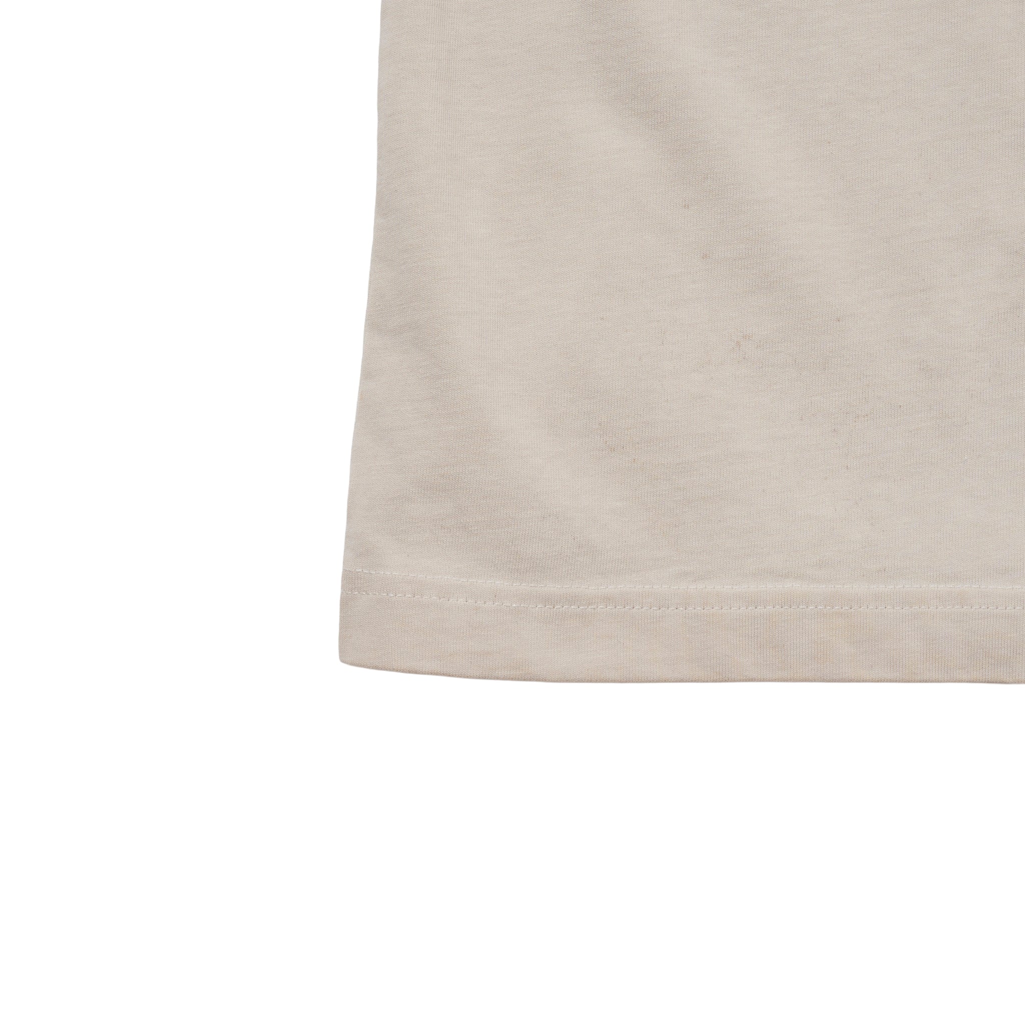 Natural Dyeing Long Sleeve Tee "Green Tea Dye"