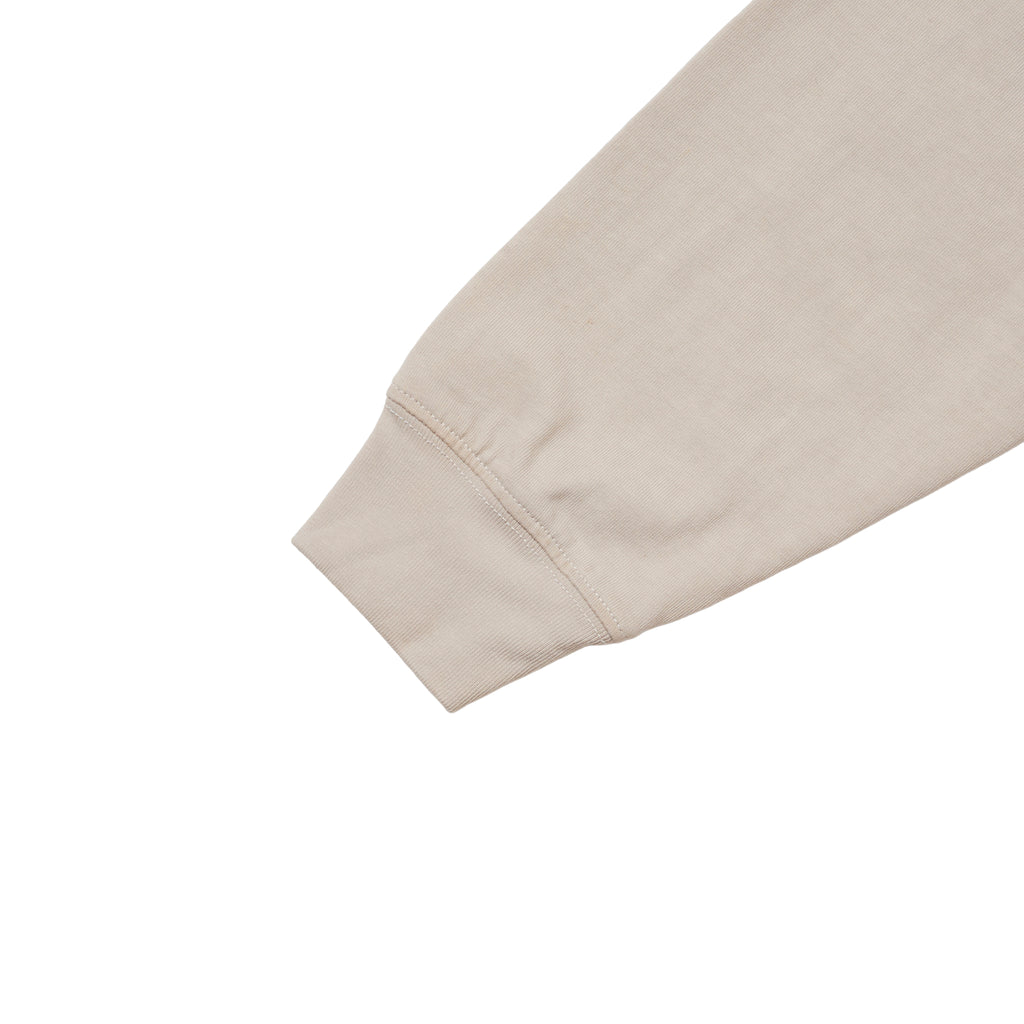 Natural Dyeing Long Sleeve Tee "Green Tea Dye"