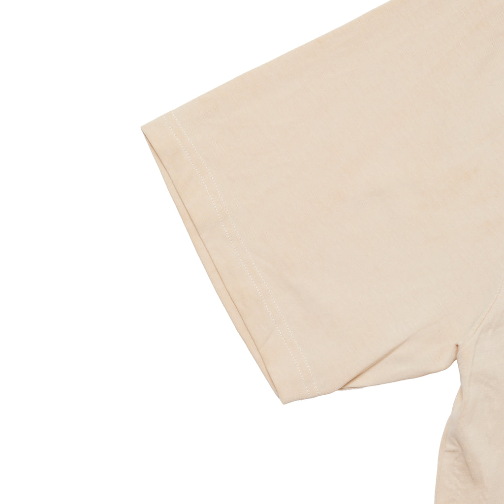 Natural Dyeing Short Sleeve Tee  "Green Tea Dye