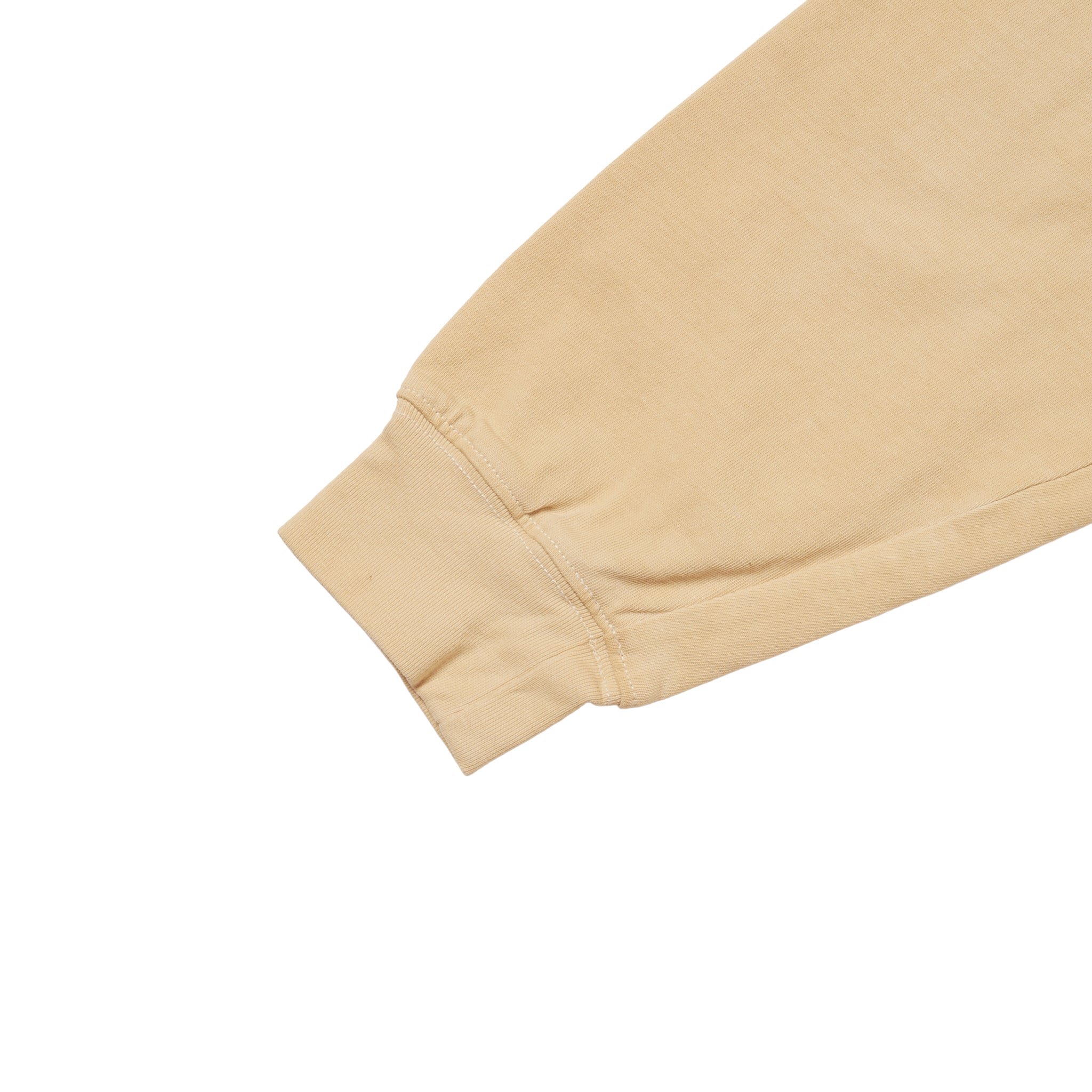Natural Dyeing Long Sleeve Tee "Green Tea Dye"