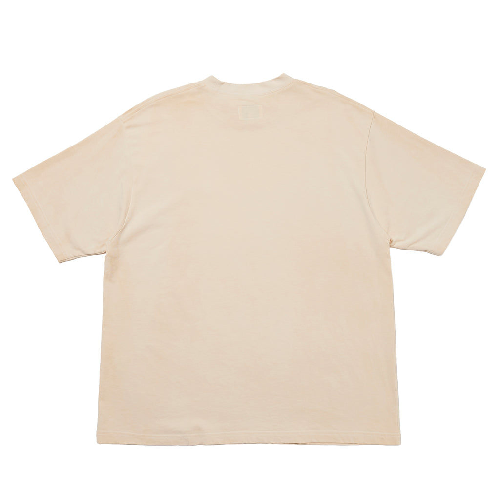 Natural Dyeing Short Sleeve Tee  "Green Tea Dye